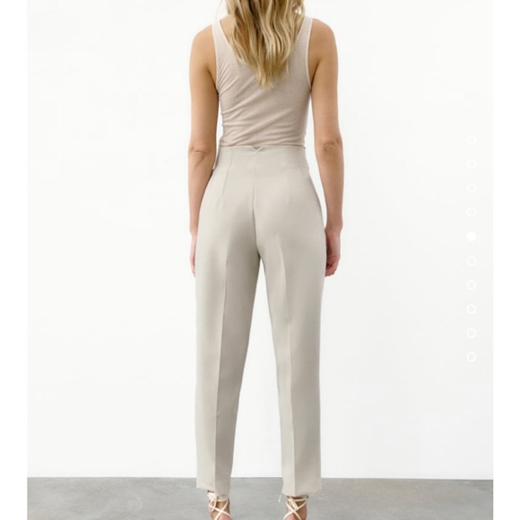 Zara high waisted pant ( used just once ) size: small - Picture 3 of 3